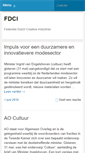 Mobile Screenshot of dutchcreativeindustries.com